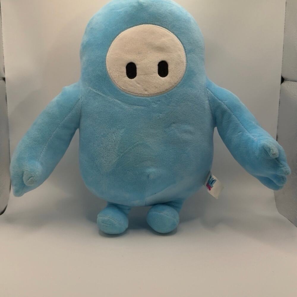 Fall Guys Ultimate Knockout Original Blue 12" Plush HTF Stuffed Animal Toy